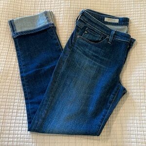 AG Slim Straight Cuffed